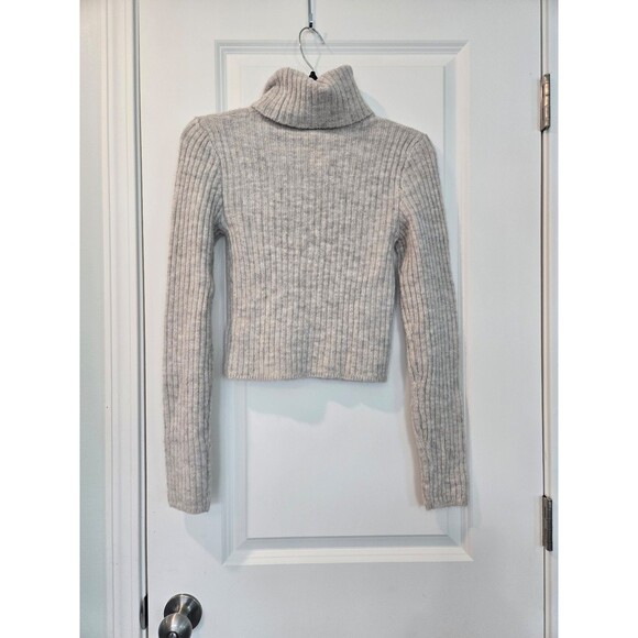 Happily Grey turtle neck sweater size small - Picture 3 of 7